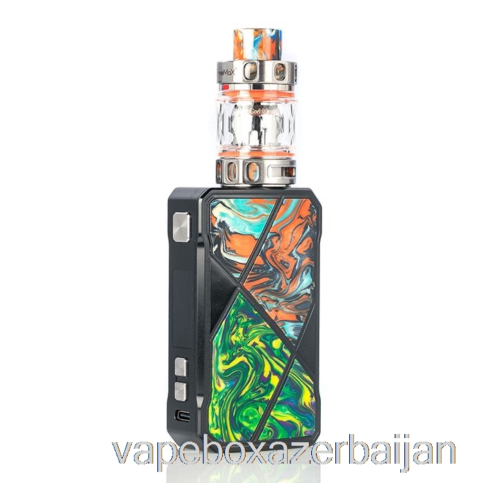 Vape Box Azerbaijan FreeMaX MAXUS 200W Starter Kit Orange / Green